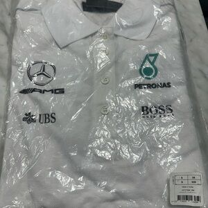 Hugo Boss White Polo Shirt Classic Design